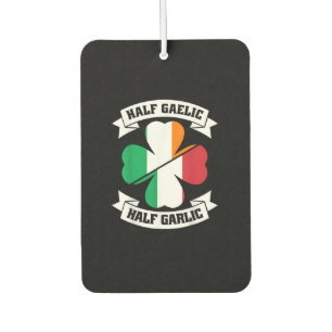 Irish Italian Half Gaelic Half Knolic Saint Patric Autolufterfrischer