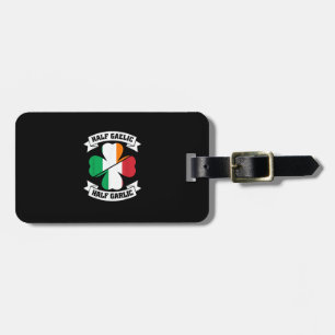 Irish Italian Half Gaelic Half Knolic Saint Patric Gepäckanhänger