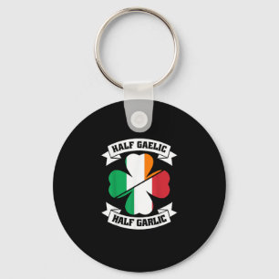 Irish Italian Half Gaelic Half Knolic Saint Patric Schlüsselanhänger
