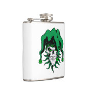 Irish Jester Skull Flachmann (Rechts)
