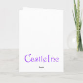 Irish Jig Greeting Cards Karte (Rückseite)