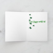 Irish Jig Greeting Cards Karte (Innenseite)