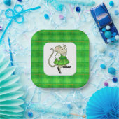 IRISH JIG MOUSE 7" Teller auf dem Schreibtisch (Party)