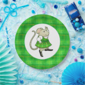 IRISH JIG MOUSE 9" Round Paper Teller (Party)