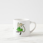 IRISH JIG MOUSE Espresso Cup + Text Espressotasse (Rechts)