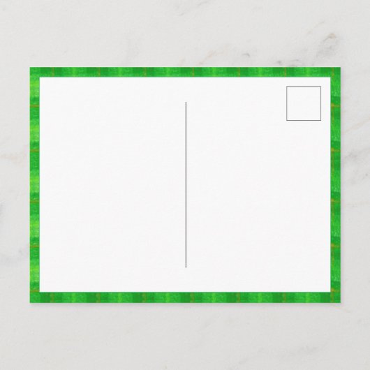 IRISH JIG MOUSE St. Patrick's Day Postcard Postkarte (Rückseite)