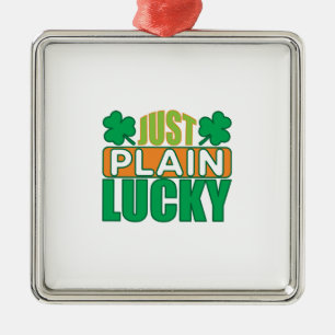 Irish Just Schlicht Lucky Ornament Aus Metall