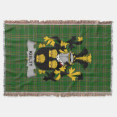 Irish Kielty to O_Quilty Coat of Arms Family Cres Decke (Vorderseite)