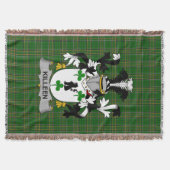 Irish Killeen oder O_Killeen Coat of Arms Family C Decke (Vorderseite)