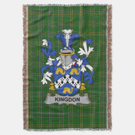 Irish Kingdon Coat of Arms Familienwappen Irland Decke