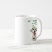 Irish Kiss Dog Coffee Tasse (VorderseiteRechts)