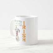 Irish Kiss Dog Coffee Tasse (Vorderseite Links)