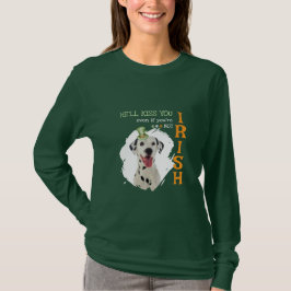 Irish Kiss Dog T - Shirt