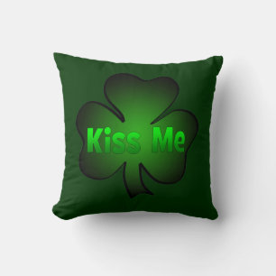 Irish Kiss Me Pillow Kissen