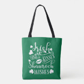 Irish Kisses and Kleeblatt Wish Tasche (Rückseite)