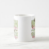 Irish Kisses and Kleeblatt Wunsche Kaffeetasse (Mittel)