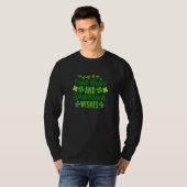 Irish Kisses and Shamrock Wishes C T-Shirt (Vorne ganz)