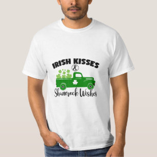 Irish Kisses & Kleeblatt Wishings T-Shirt