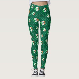 Irish Kisses niedlich St Patricks Day Leggings
