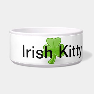 Irish Kitty Pet Dish Napf