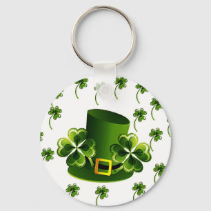 Irish Kleeblatt Art Schlüsselanhänger