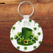 Irish Kleeblatt Art Schlüsselanhänger (Vorderseite)