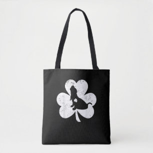 Irish Kleeblatt Basset Hound Dog St. Patrick's Day Tasche