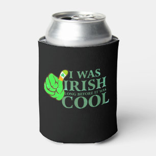Irish Kleeblatt Beer Can Cooler   St Patricks Day Dosenkühler