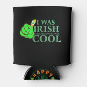 Irish Kleeblatt Beer Can Cooler | St Patricks Day Dosenkühler (Vorderseite)