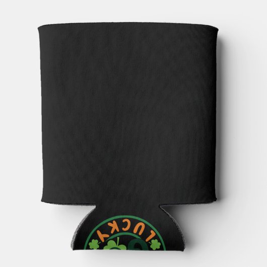 Irish Kleeblatt Beer Can Cooler | St Patricks Day Dosenkühler (Rückseite)