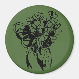 Irish Kleeblatt Bouquet Green St. Patrick's Day Magnet