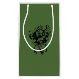 Irish Kleeblatt Bouquet St. Patrick's Day Gift Bag Kleine Geschenktüte