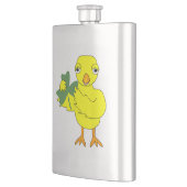 Irish Kleeblatt Chick Flachmann (Links)