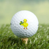 Irish Kleeblatt Chick Golfball (Insitu T-Shirt)