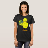 Irish Kleeblatt Chick T-Shirt (Vorne ganz)