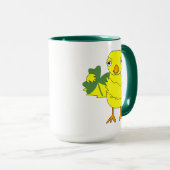 Irish Kleeblatt Chick Tasse (VorderseiteRechts)