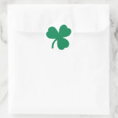 Irish Kleeblatt Clover Circle Sticker (Tasche)