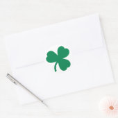 Irish Kleeblatt Clover Circle Sticker (Umschlag)