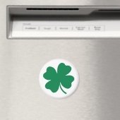 Irish Kleeblatt Clover Magnet - Helles grünes Desi (In Situ (Geschirrspüler))
