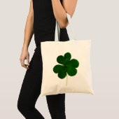 Irish Kleeblatt Clover St Patrick Irland Tragetasche (Vorderseite (Produkt))