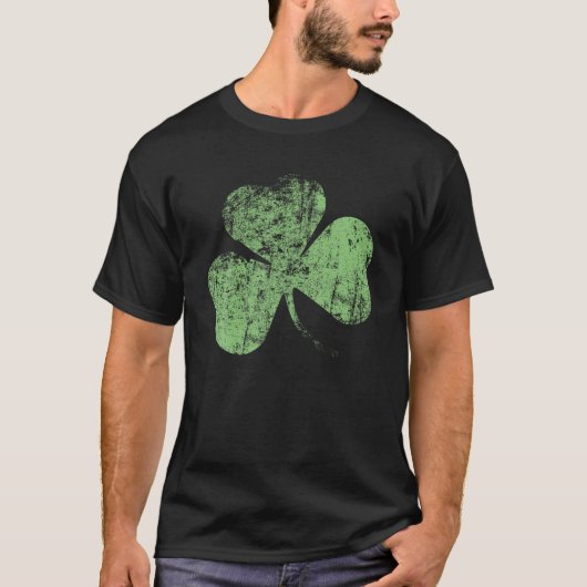 Irish Kleeblatt Design Ireland Emblem-Kleeblatt T-Shirt (Vorderseite)