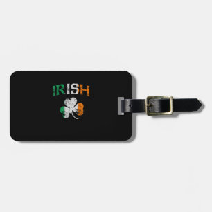Irish Kleeblatt Ireland Flag St Patricks Day Vinta Gepäckanhänger
