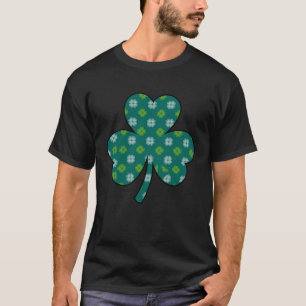 Irish Kleeblatt Leopard Happy St Patrick's Day Go  T-Shirt