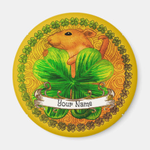 Irish Kleeblatt Mouse Magnet
