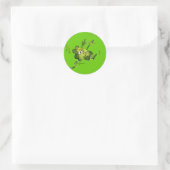Irish Kleeblatt n Roll 06 Aufkleber (Tasche)