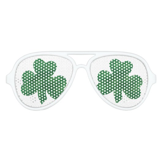 IRISH KLEEBLATT PARTYBRILLE (Vorderseite)