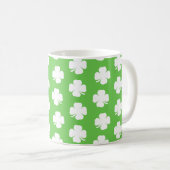 Irish Kleeblatt Pattern 1 Happy St Patrick Tasse (VorderseiteRechts)