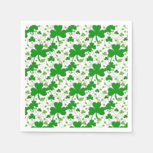 Irish Kleeblatt Pattern Serviette