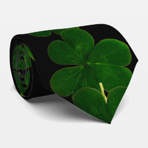 Irish Kleeblatt Pattern St Patrick's Day Holiday Krawatte
