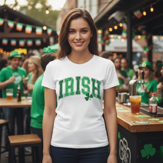 Irish Kleeblatt Retro St Patrick's Day T-Shirt